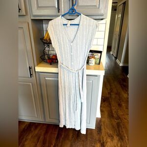 Elegant Striped Blue Romper/Jumpsuit by Caution to the Wind